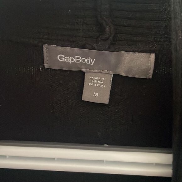 GAP Body Black Open Front Cardigan - Picture 4 of 6